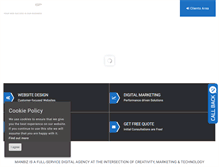 Tablet Screenshot of manbiz.com